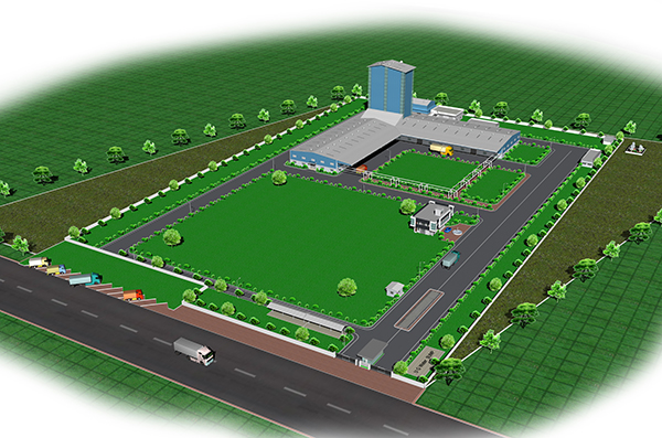 BMR Feed Plant Layout